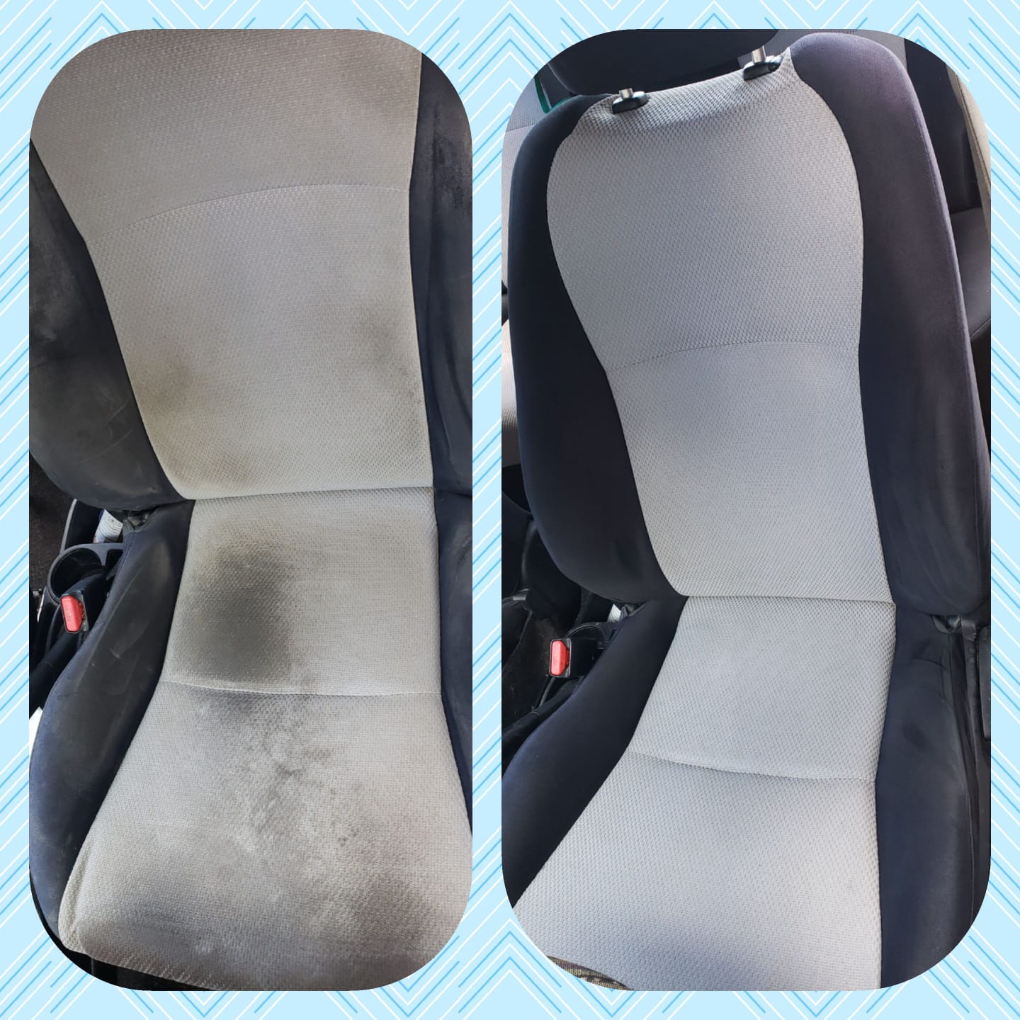 Car seat deep clean