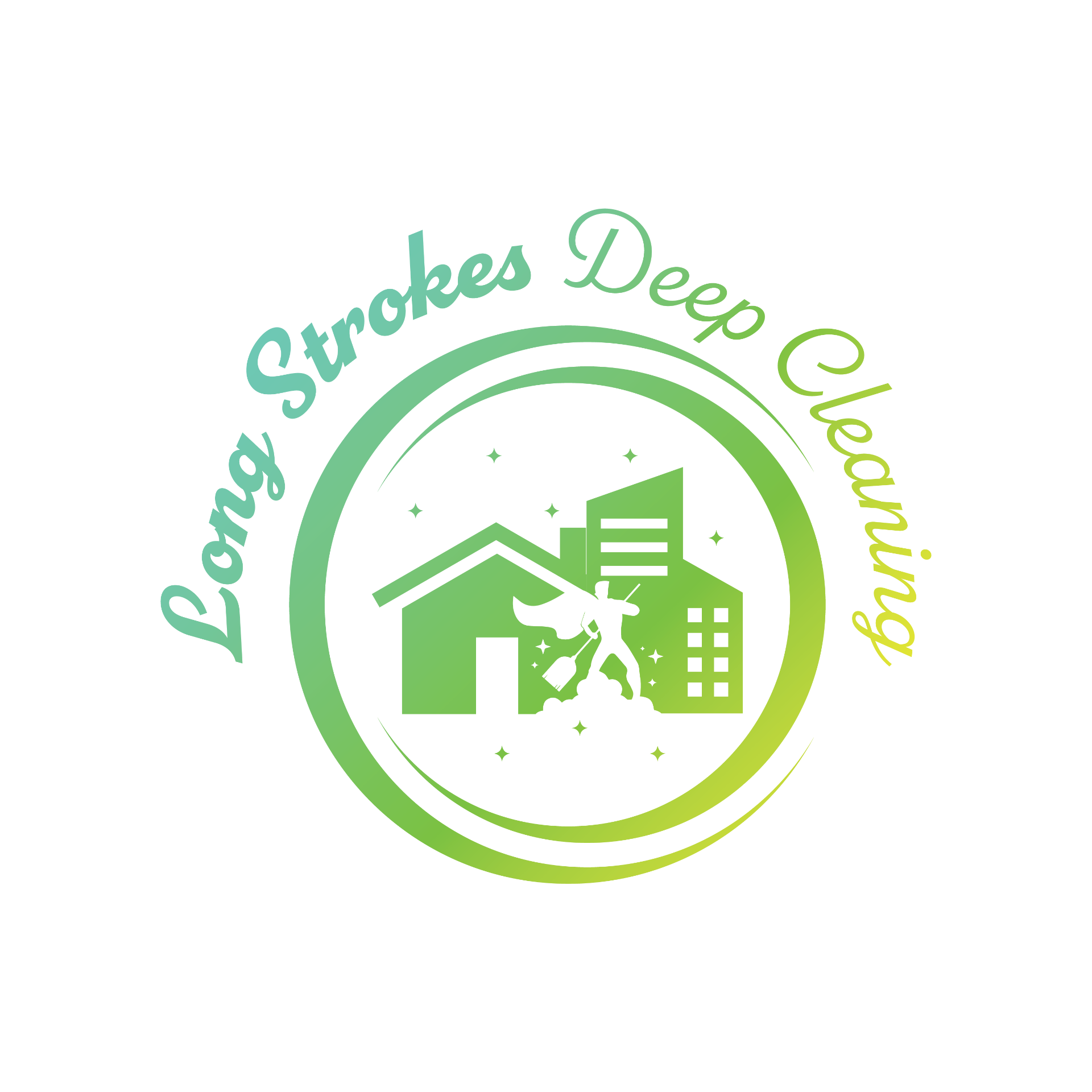 Long Strokes Deep Cleaning logo