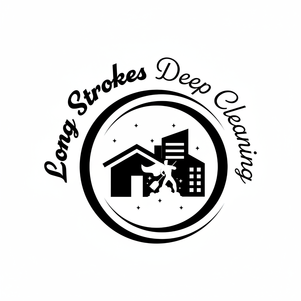 Long Strokes Deep Cleaning logo